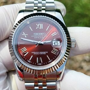 New Seiko Mod 36mm Automatic Watch